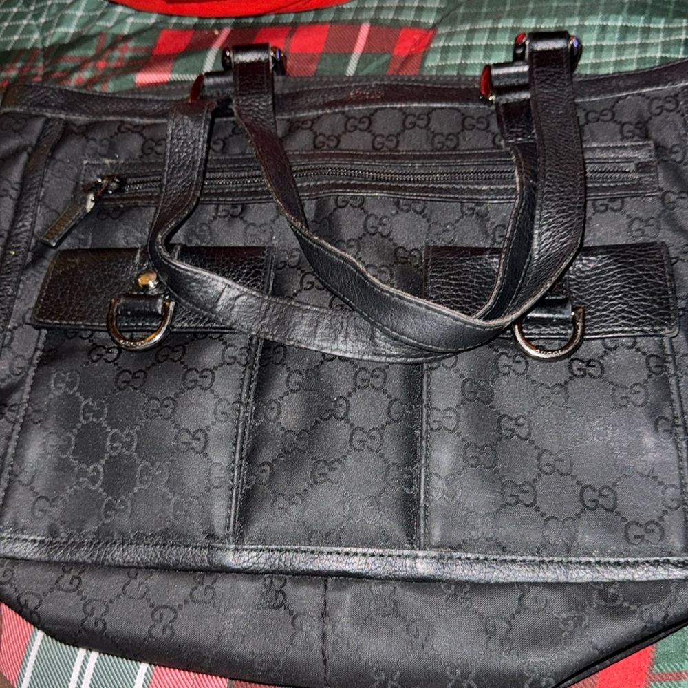 Vintage Gucci tote bag authentic good condition no holes